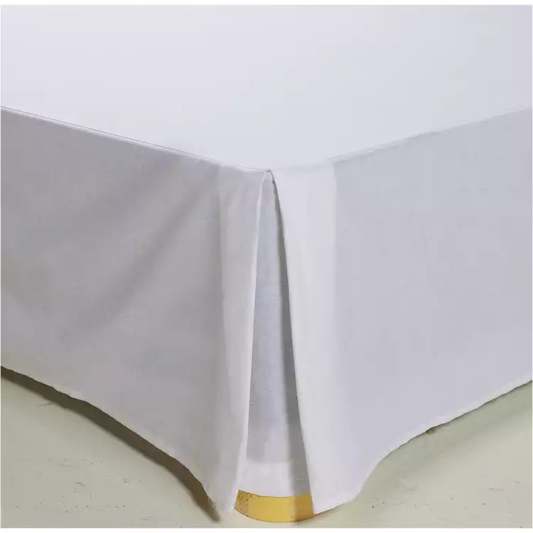 Habitat Easycare Plain White Valance - Single
