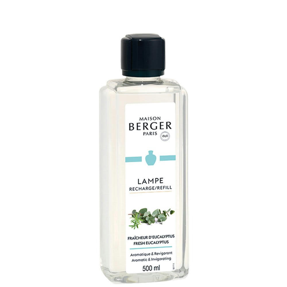 FRAÎCHEUR D'EUCALYPTUS - Recharge lampe Berger Fraîcheur d'Eucalyptus 500ml