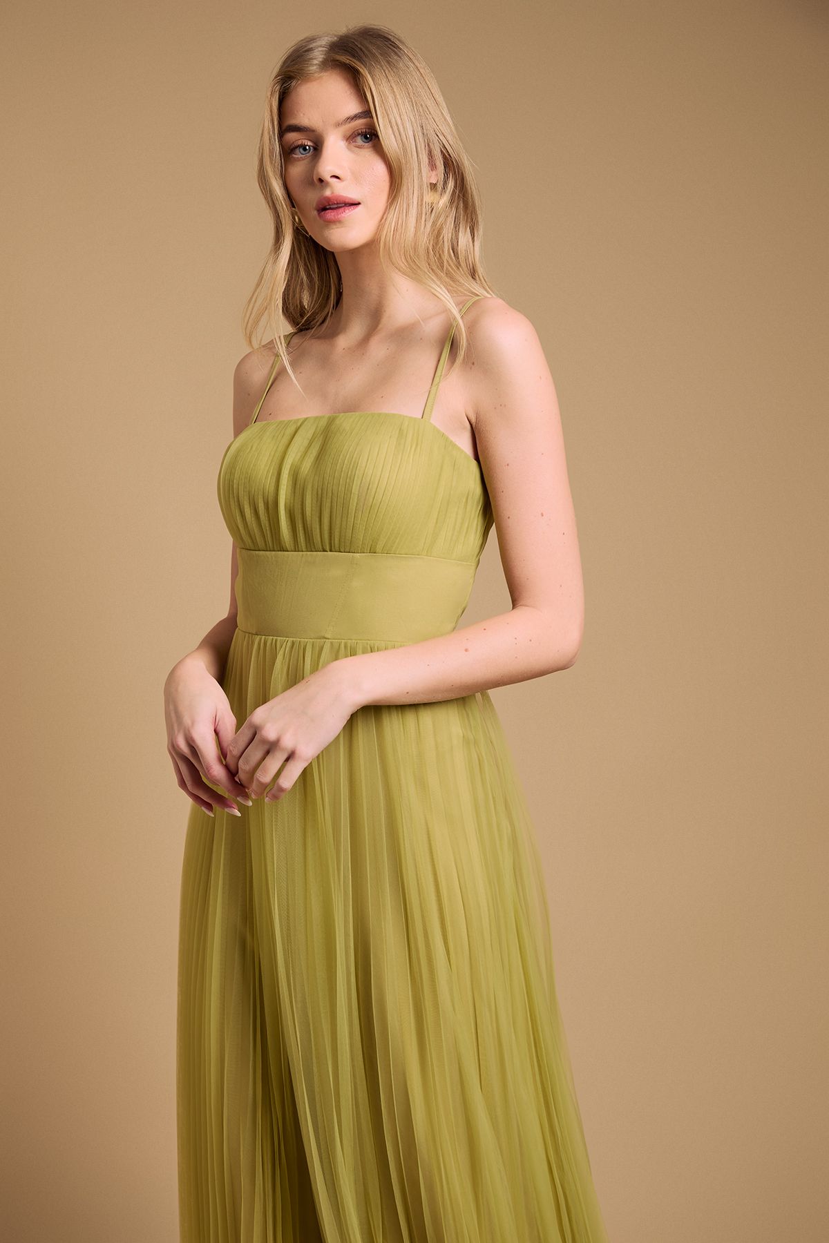 Oasis Corset Detail Maxi Dress
