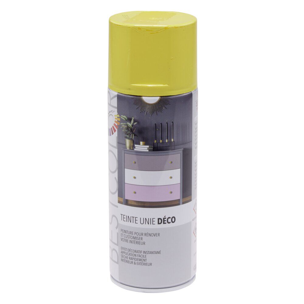 Peinture intérieur et extérieur jaune zinc