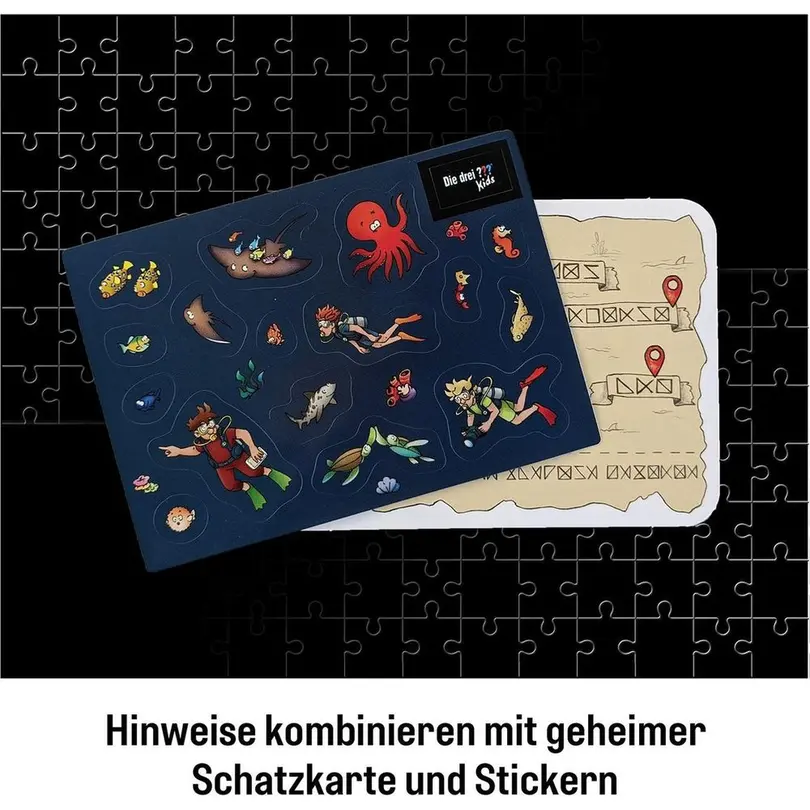 Puzzle Achtung Meeresungeheuer