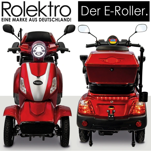Elektroroller »E-Quad«, max. 15 km/h, Reichweite: 95 km