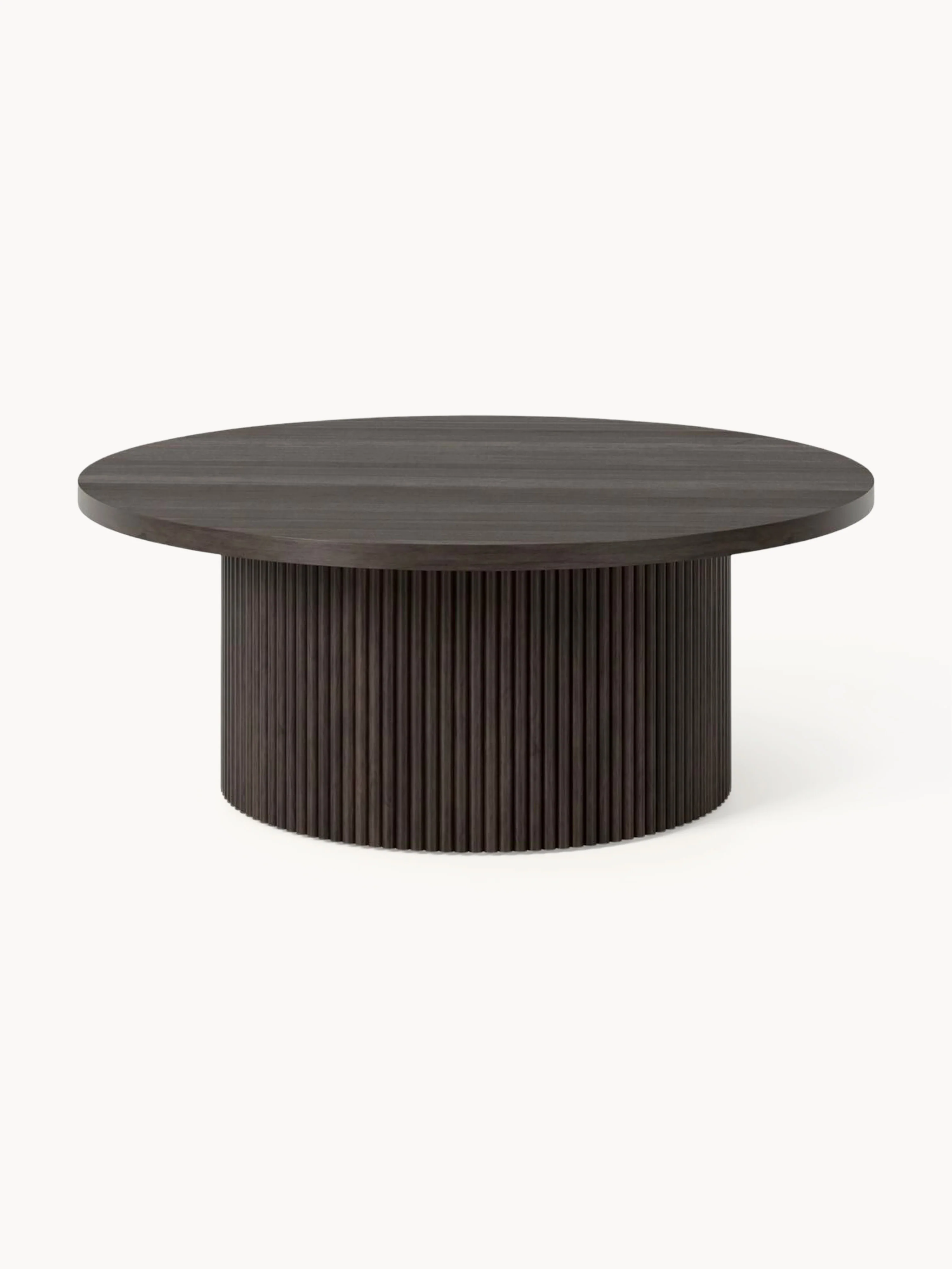 Runder Holz-Couchtisch Nele