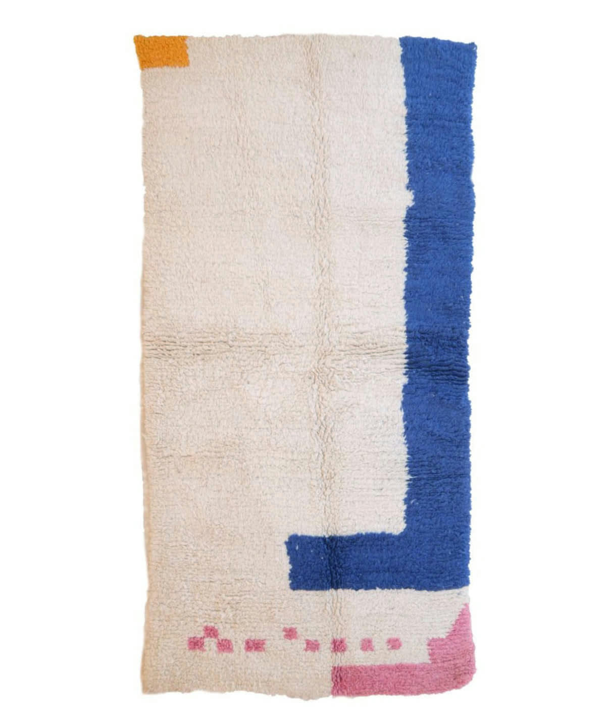 BERBERE - Tapis Berbere marocain pure laine 121x249