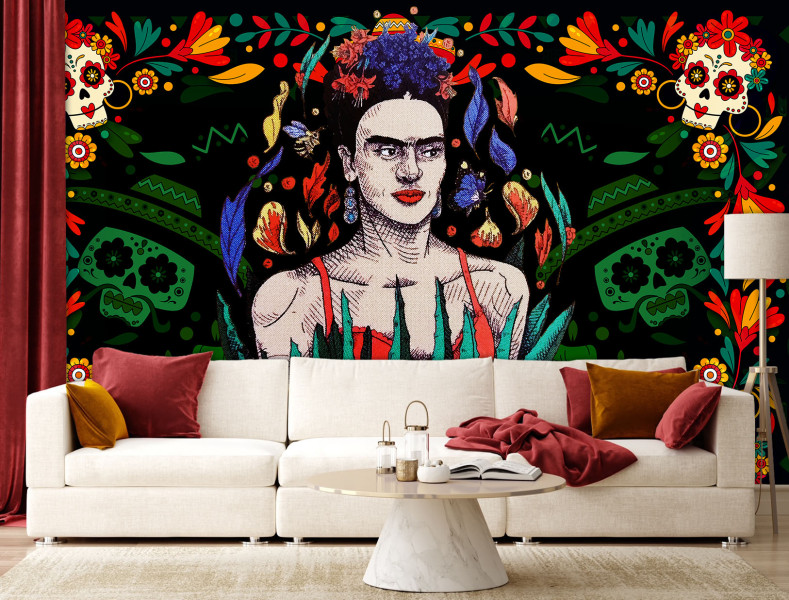 Feeby Fototapeta, Frida Kahlo w meksykańskiej odsłonie 150x105