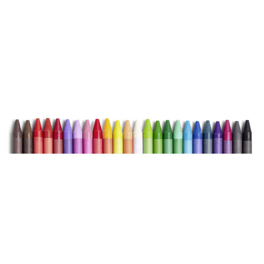 Set de 24 crayons de cire