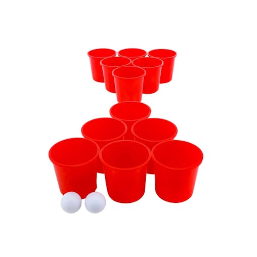 Giant Beer Pong 12 Buckets 24cm Height