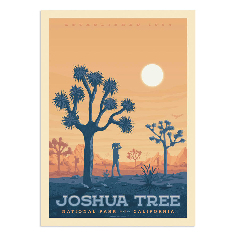 - Affiche Joshua Tree National Park  50x70 cm