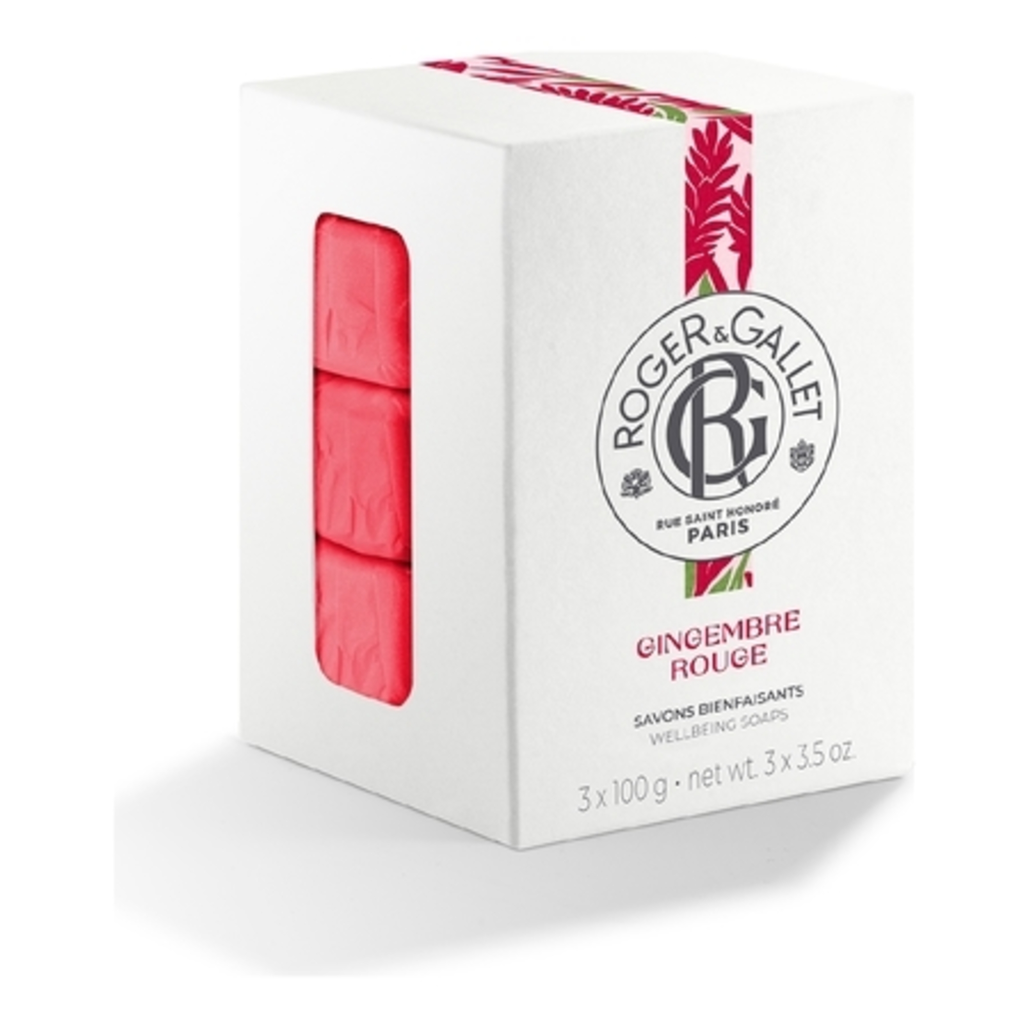 GINGEMBRE ROUGECoffret savons bienfaisants