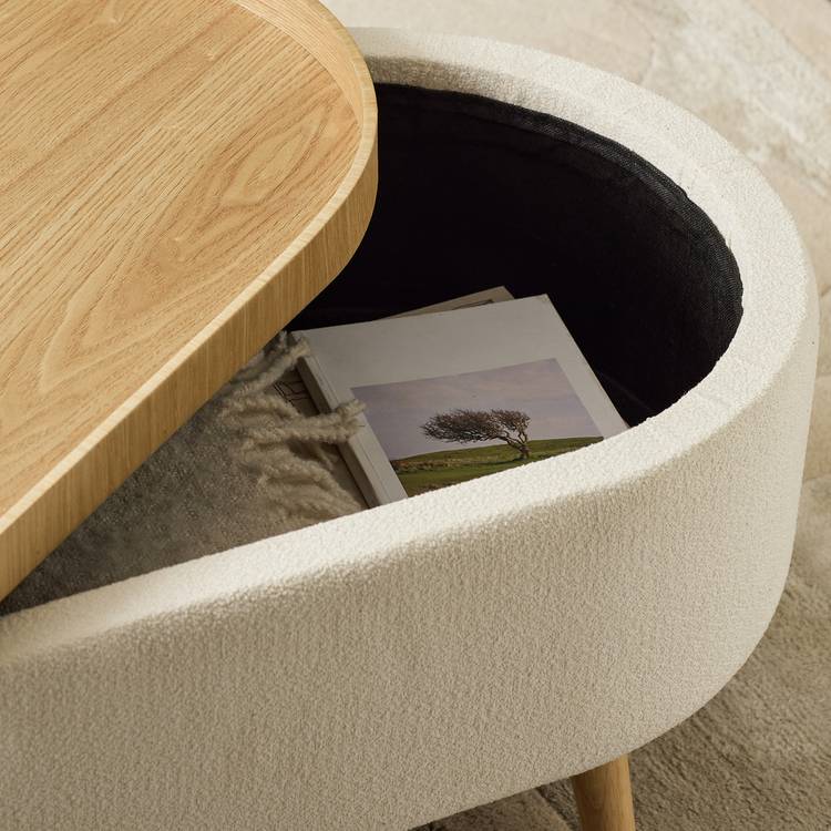 Habitat Ingo Coffee Table - Cream