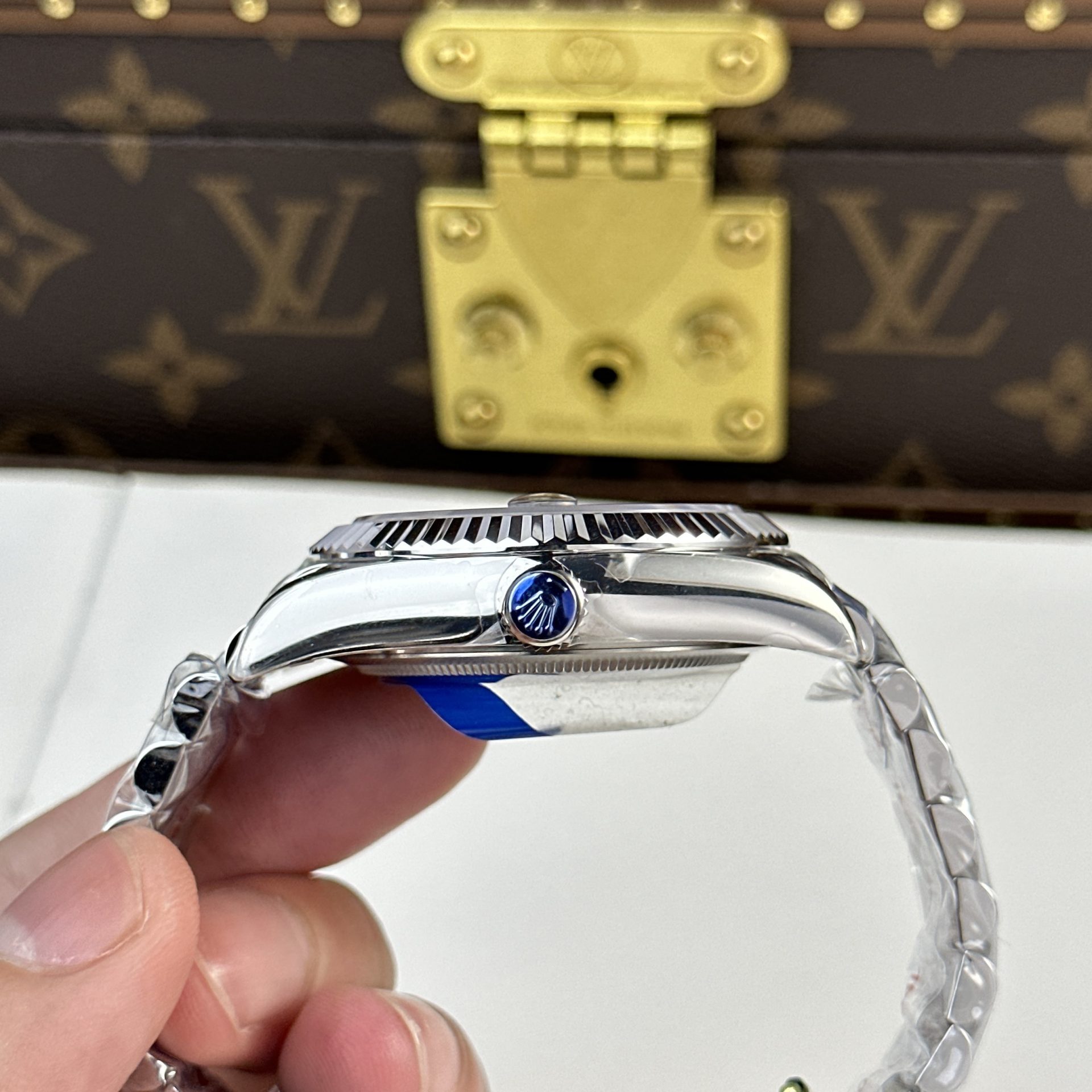 Rolex Sky-Dweller 326934 316L Steel Blue Dial 42mm Jub AAA Replica