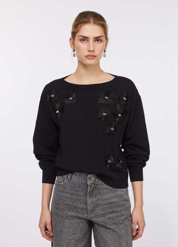 Maglia con strass