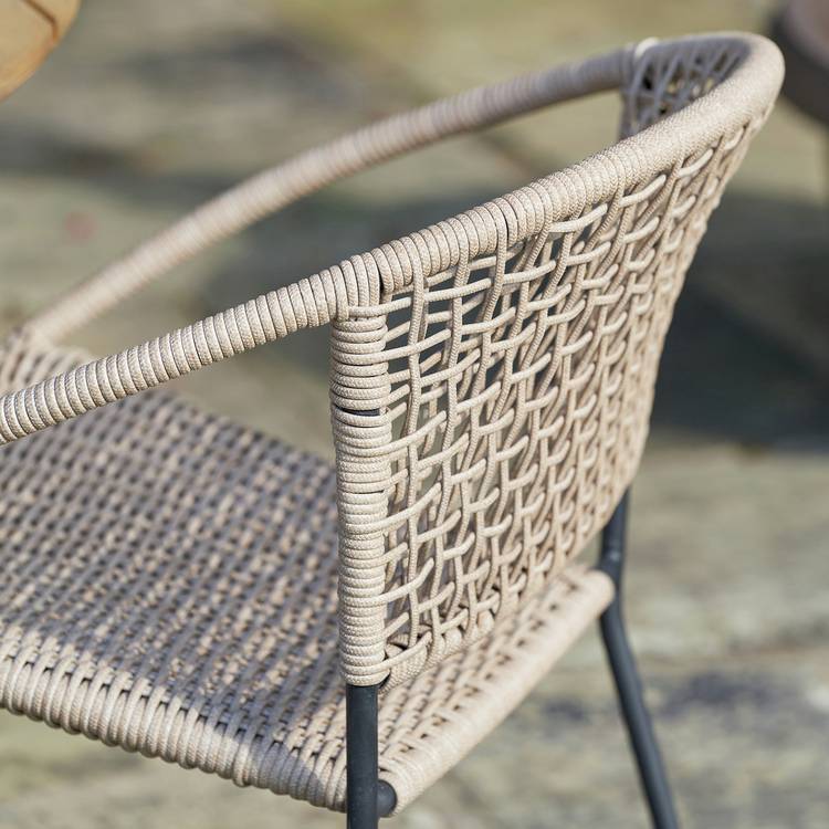 Pacific Dakota 4 Seater Rattan Effect Patio Set - Natural