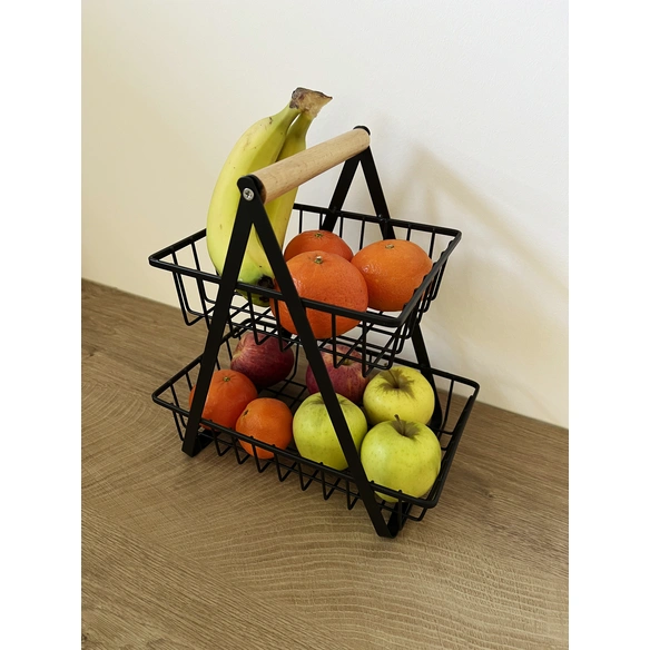 Obstkorb, BxH: 17 x 40 cm, Metall