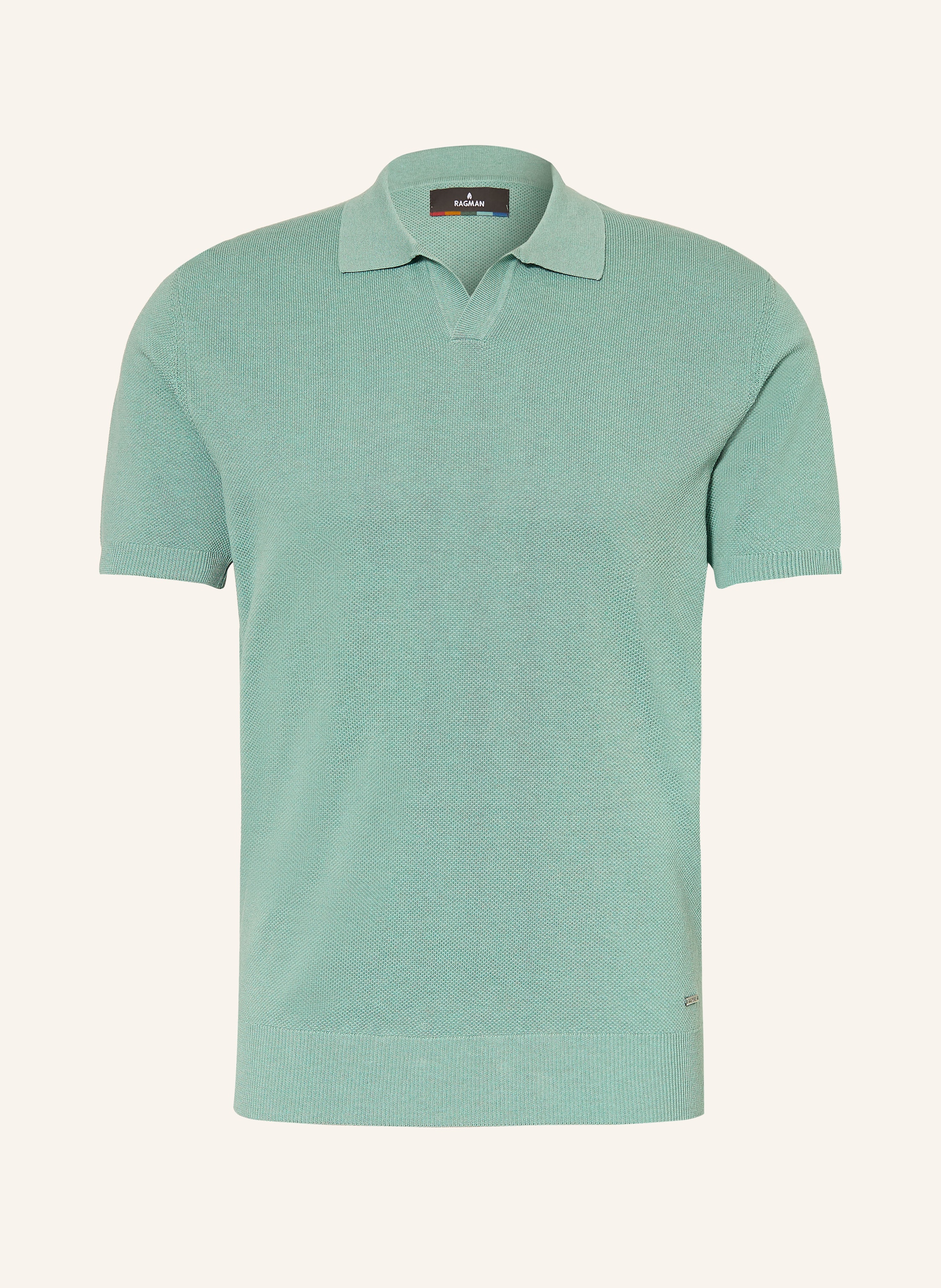 RAGMAN Strick-Poloshirt