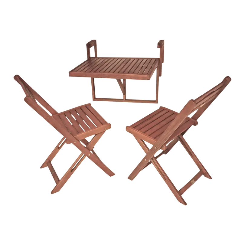 Gartentisch 3-teilig Berkeley