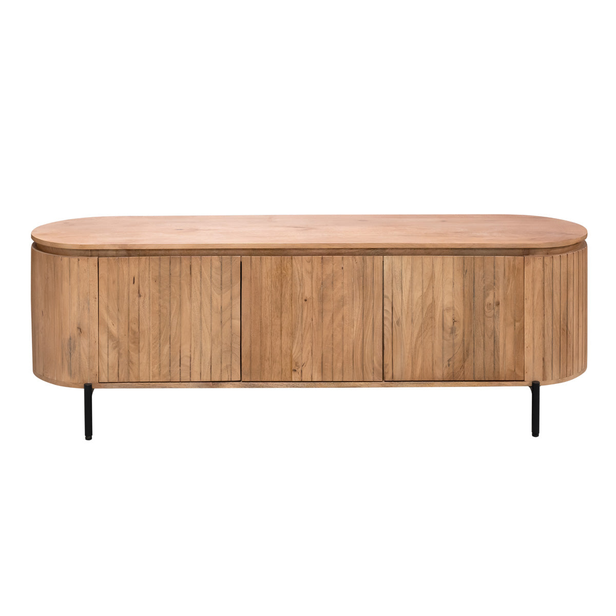 StarFurn Tv-meubel Solana - Naturel Hout - 165x45x55cm