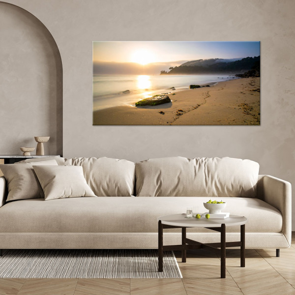 Obraz do salonu sypialni biura, Krajobraz morski plaża natura 80x40