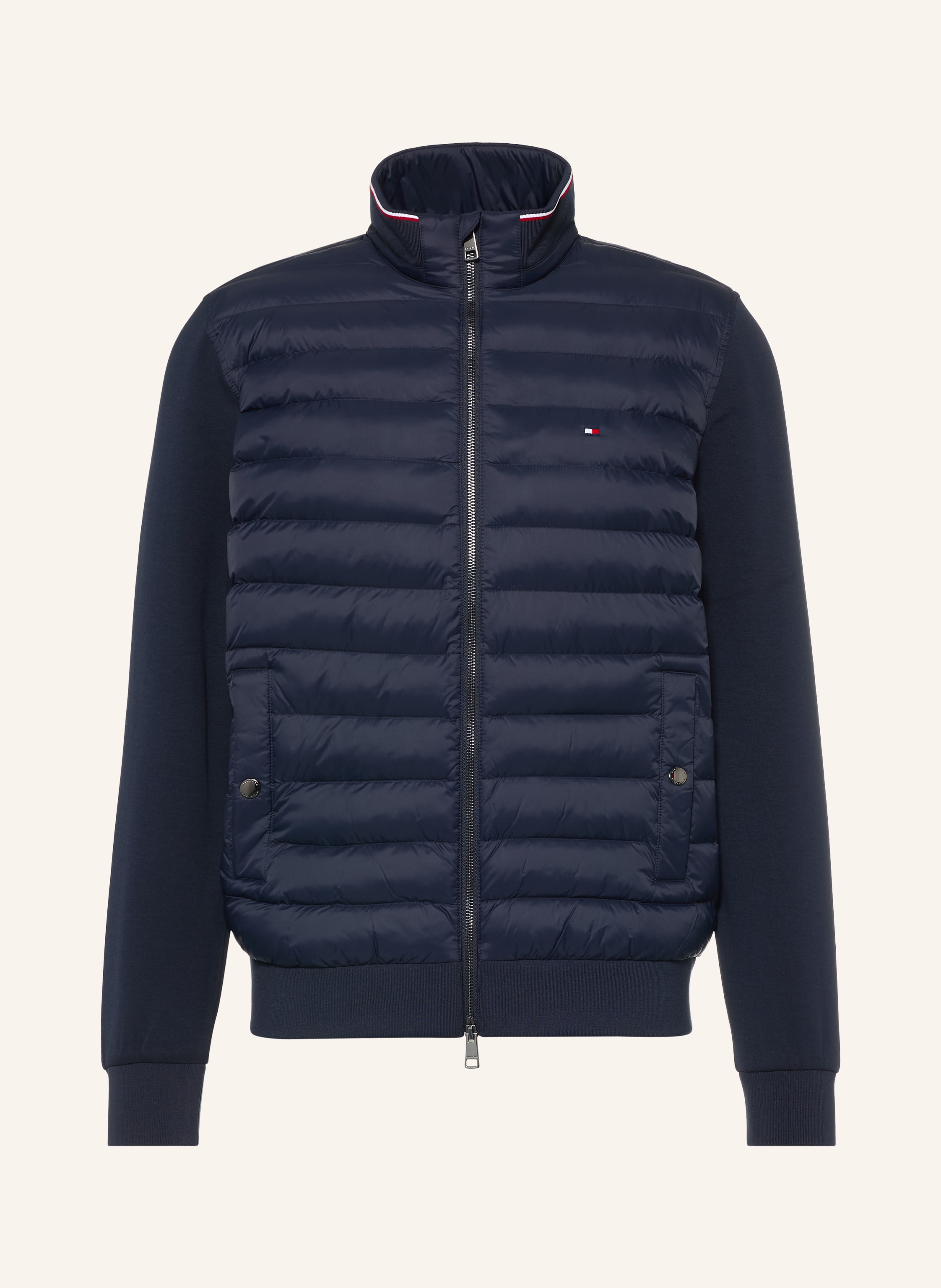 TOMMY HILFIGER Steppjacke im Materialmix