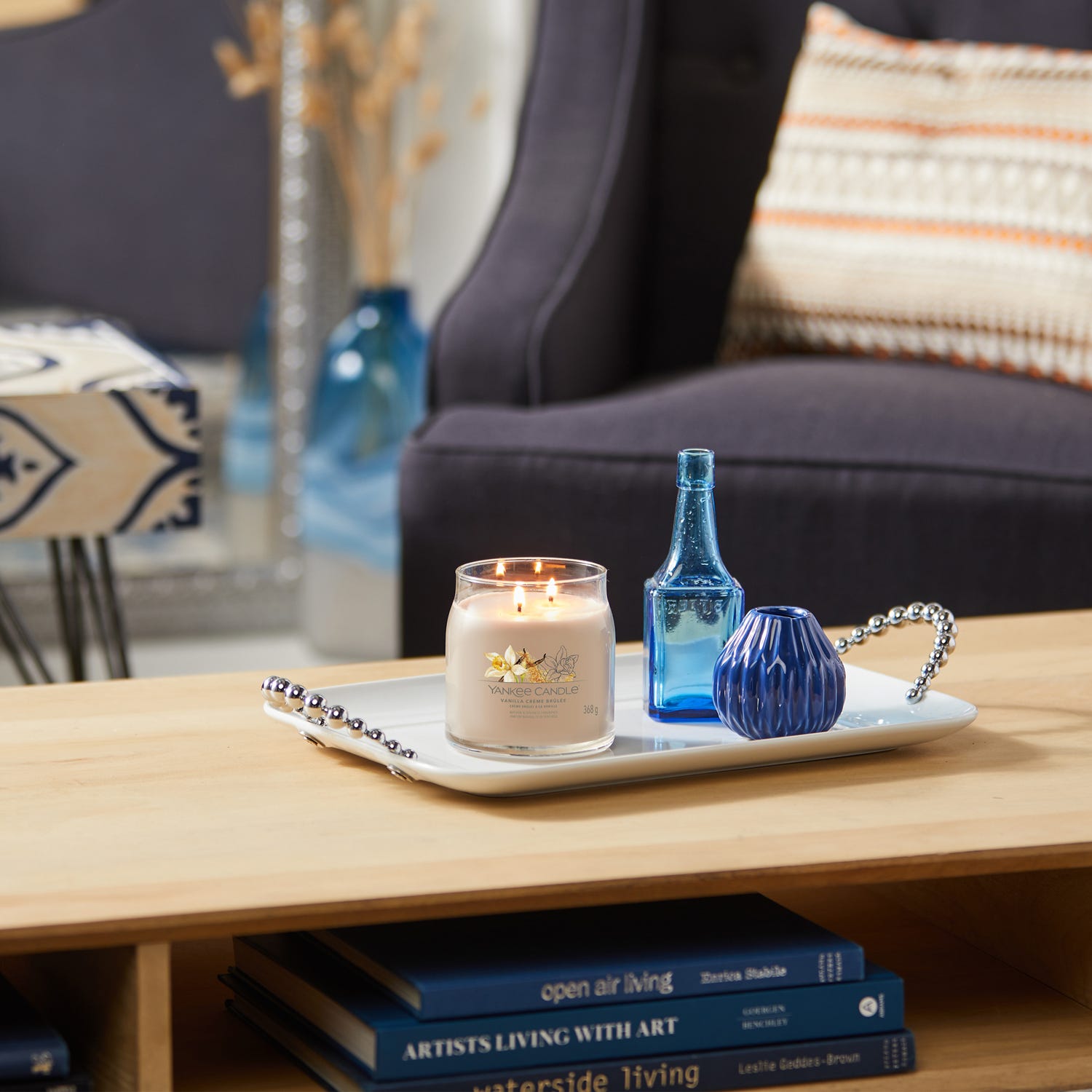 Vanilla Creme Brûlée, candela in giara media Yankee Candle