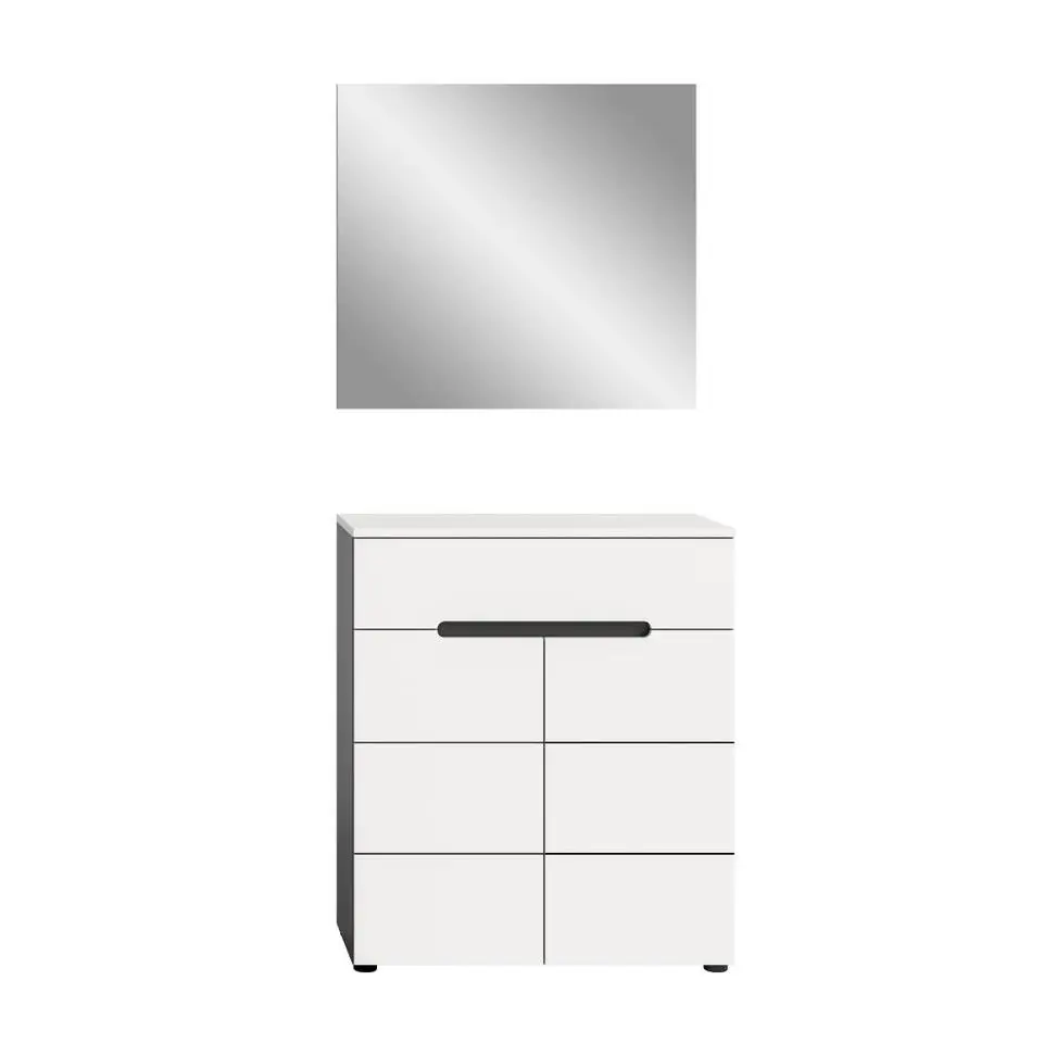 Hioshop Canu garderobe opstelling C38 wit- grijs