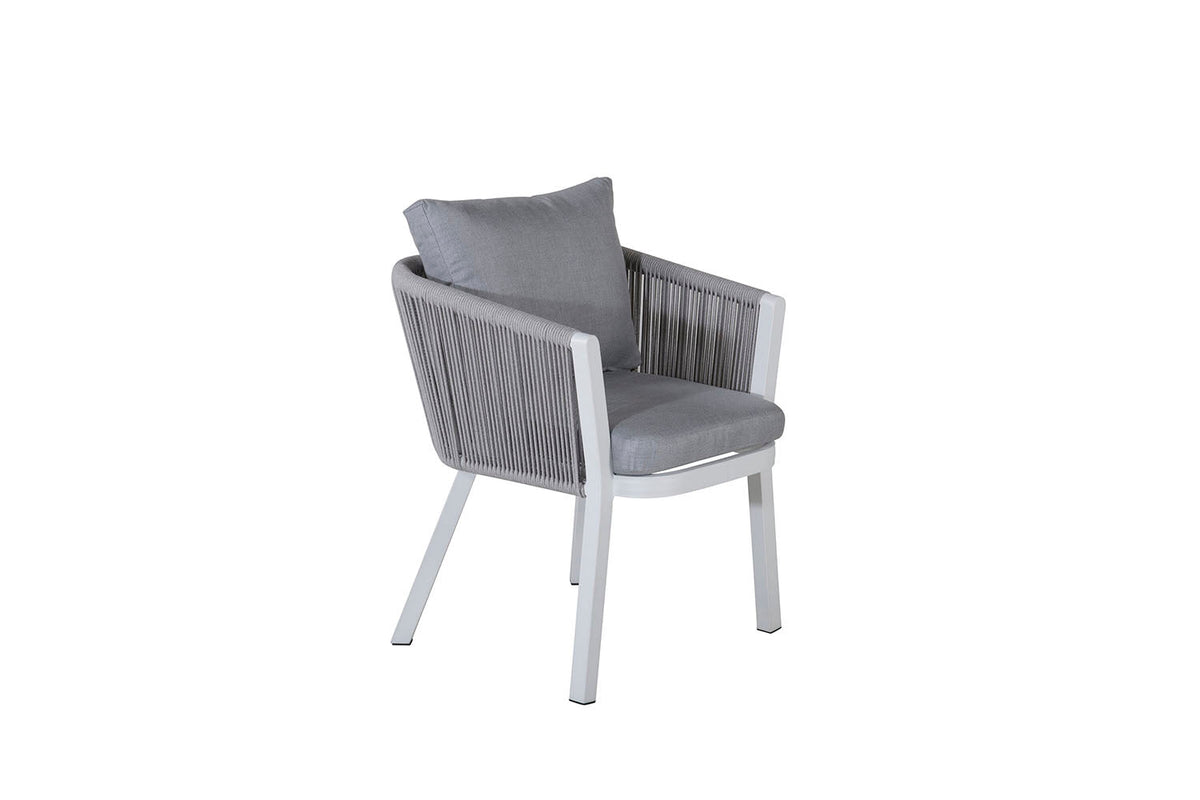 Rebellenclub Tuinstoel Amary - Set van 2 - Wit