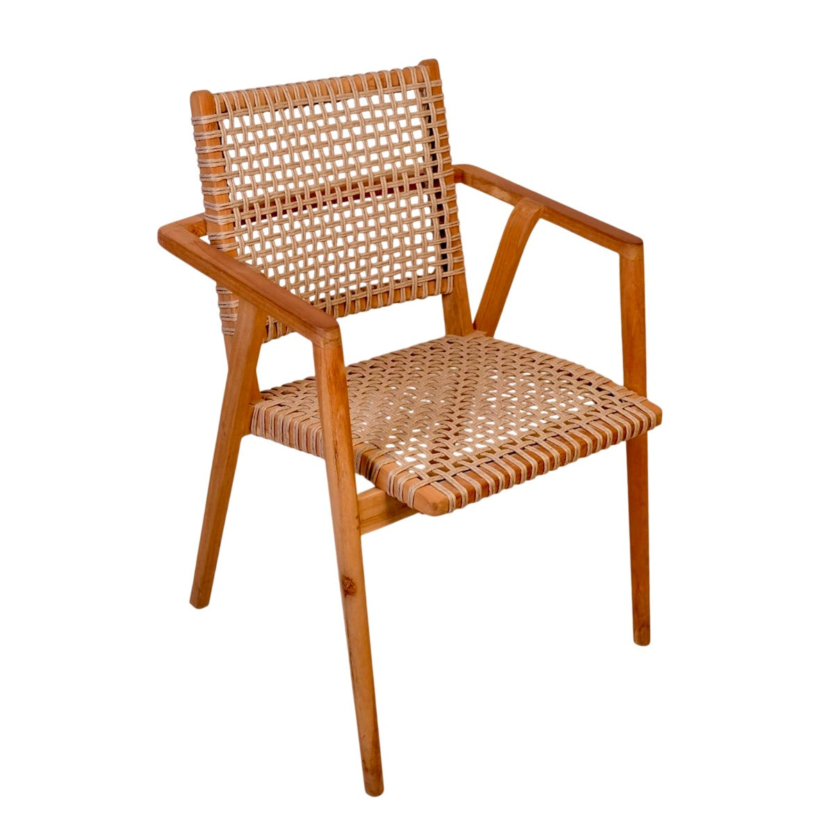 Livingfurn tuinstoel Stacking - bruin - 58x63.5x84.5