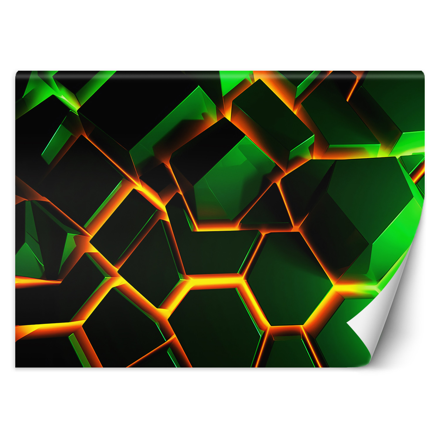 Feeby Fototapeta, Neonowa tekstura 3D 150x105