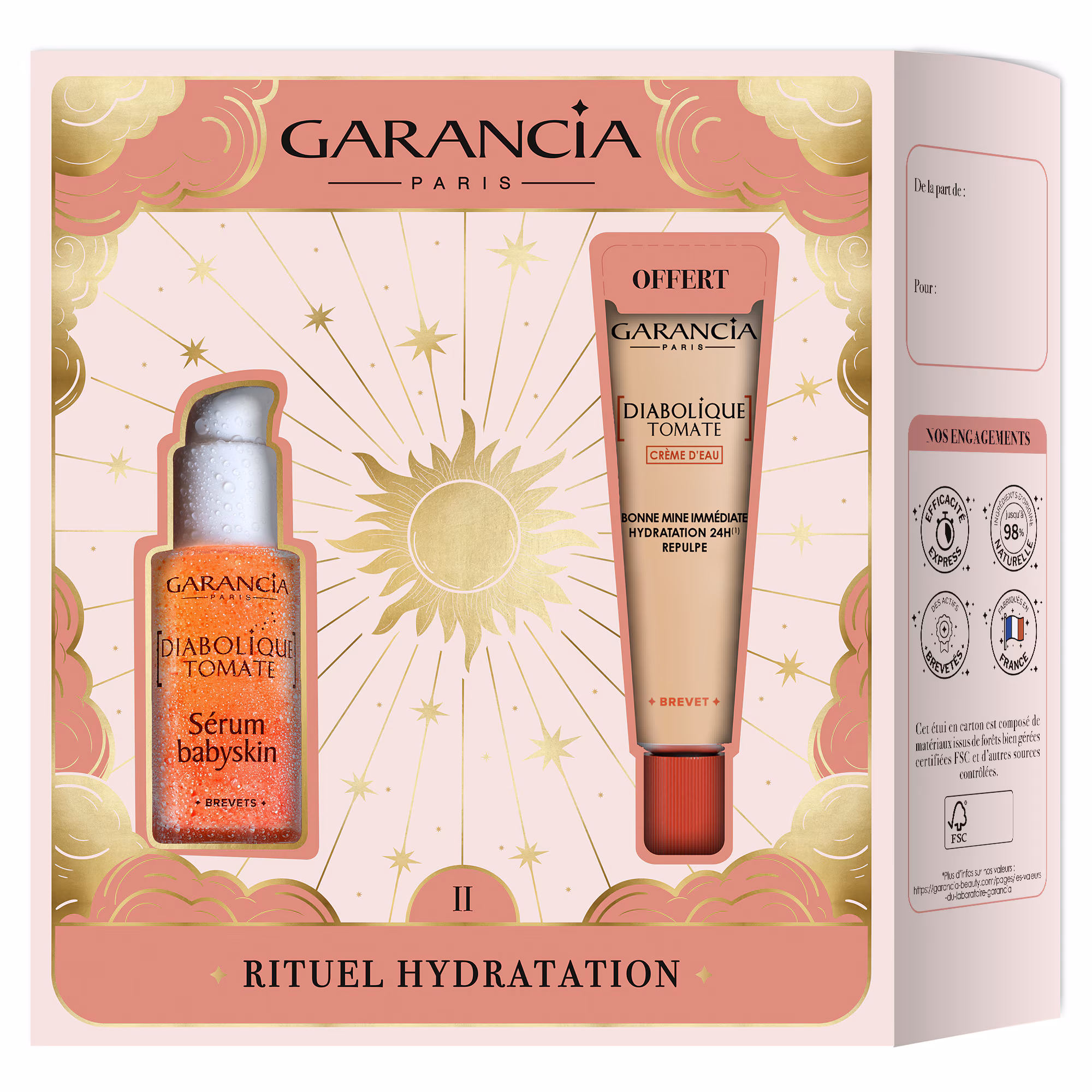 RITUEL HYDRATATIONCoffret - soin visage