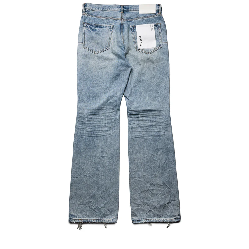 Purple Brand Mid Rise Bootcut Leg Lucca Fade Jean - Light Indigo