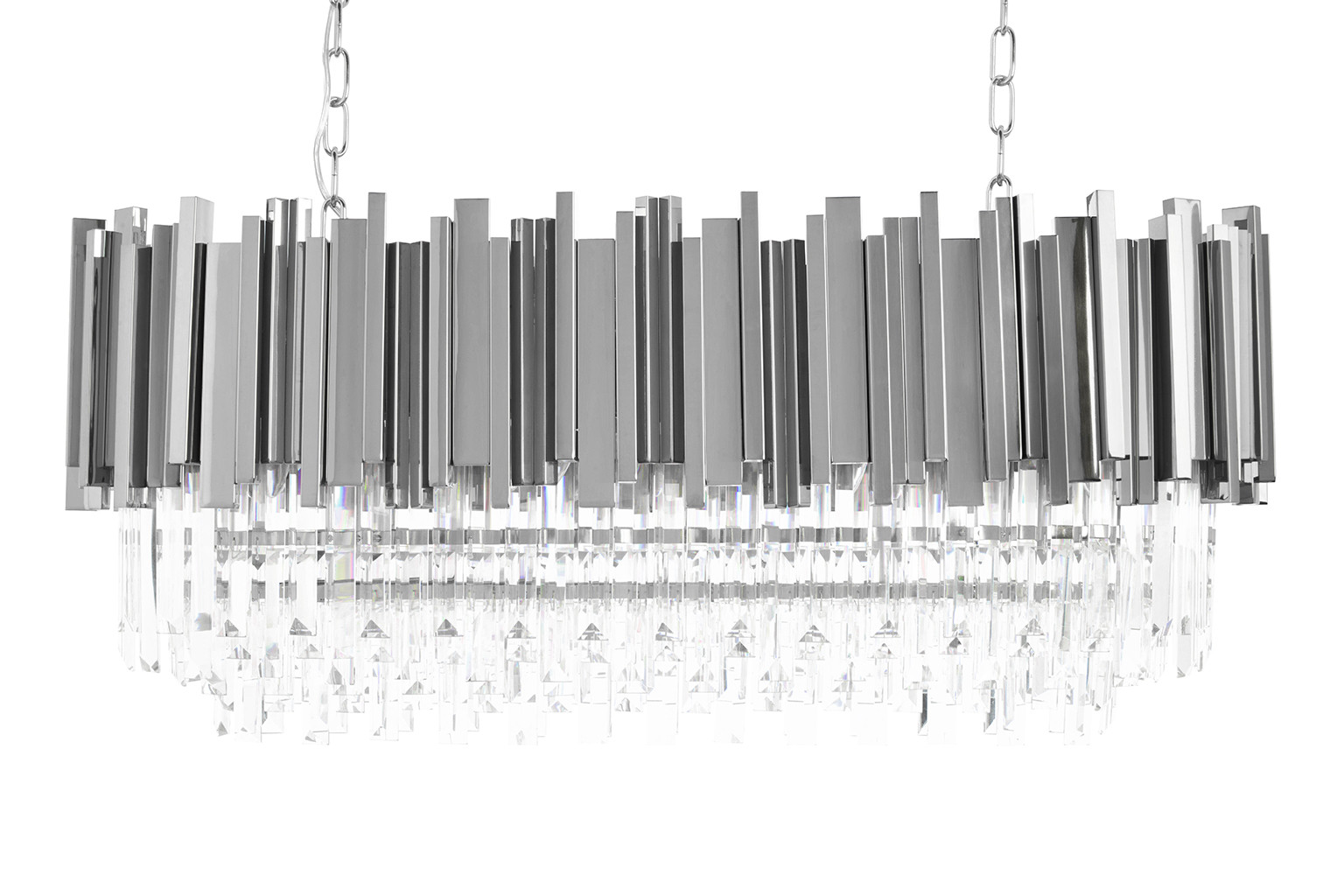 MOOSEE lampa wisząca IMPERIAL LONG SILVER 90