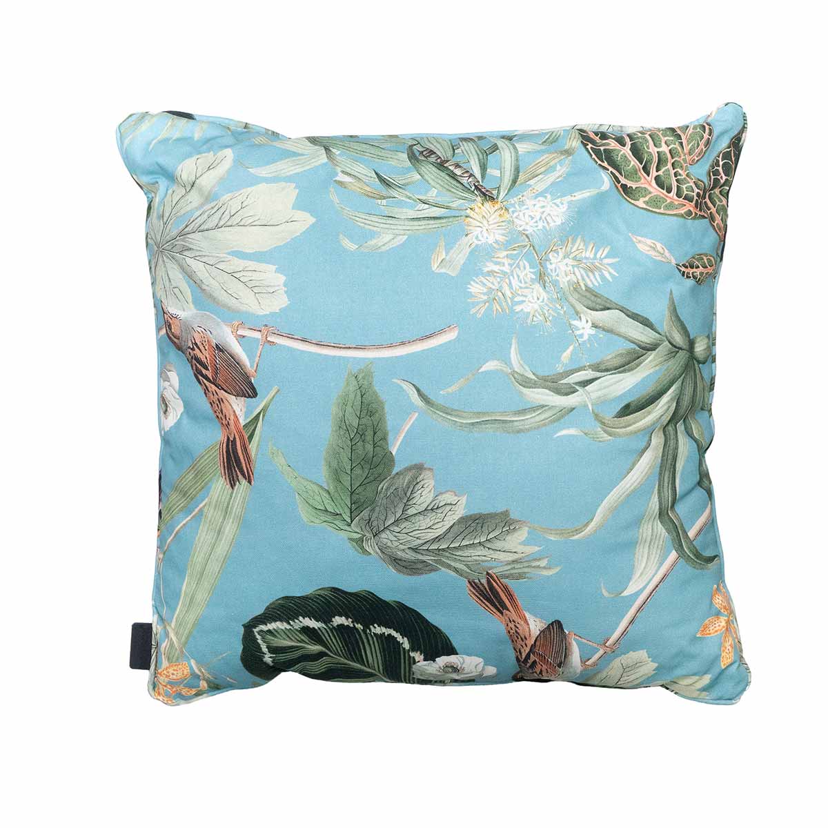 Madison Sierkussen Outdoor  Grasse aqua 50x50cm met paspel