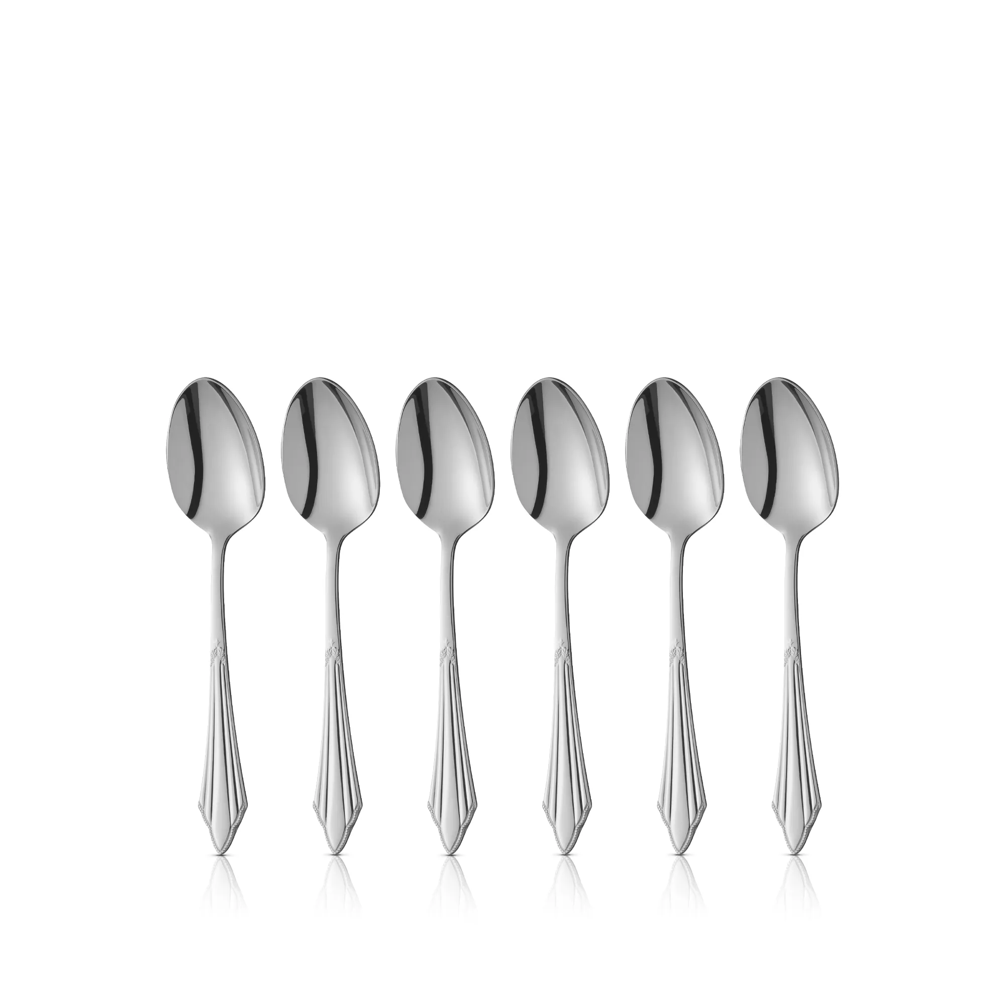Espresso spoon Set Fächer, Cromargan protect®, 6-piece