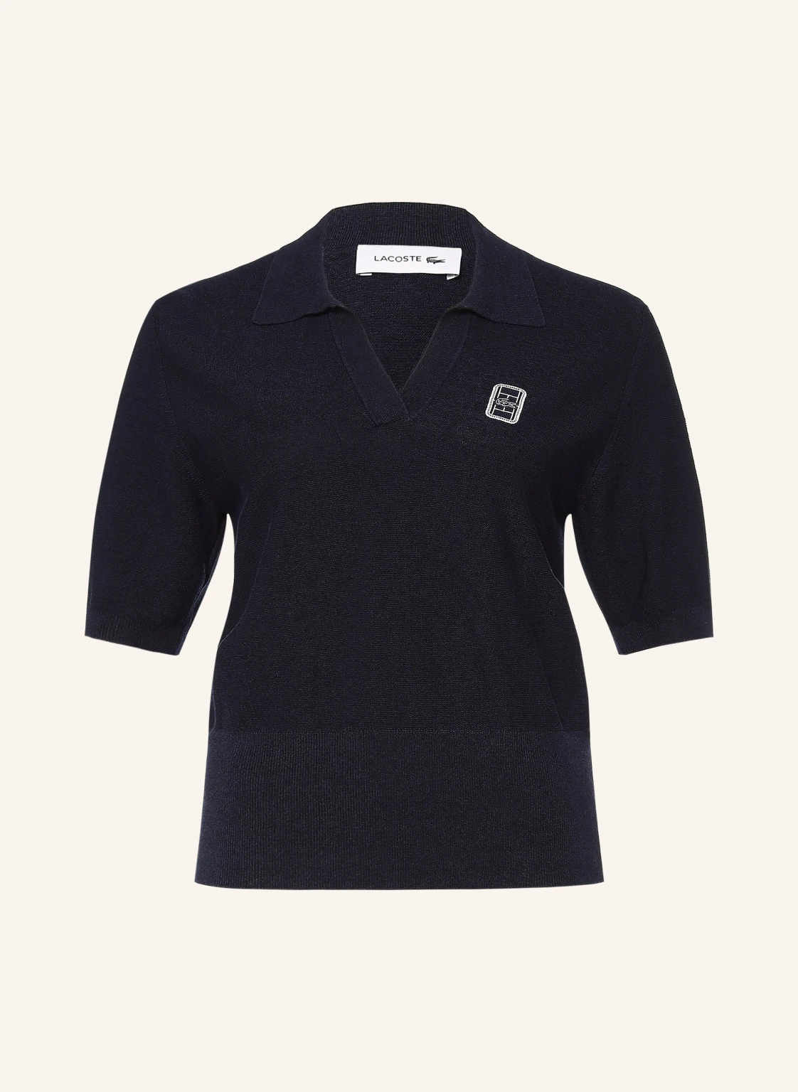 LACOSTE Strick-Poloshirt