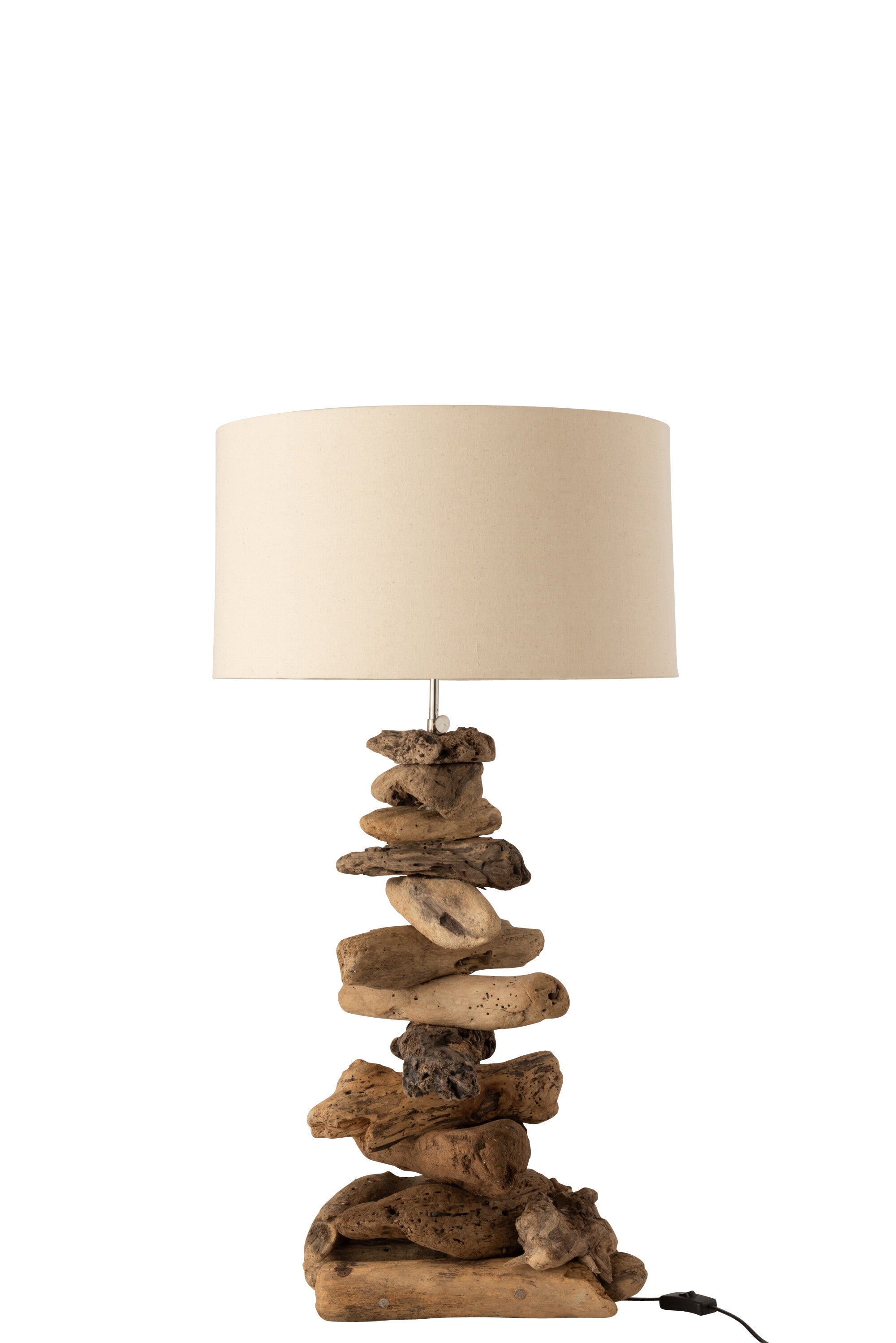 J-Line vloerlamp - hout - naturel/beige - small