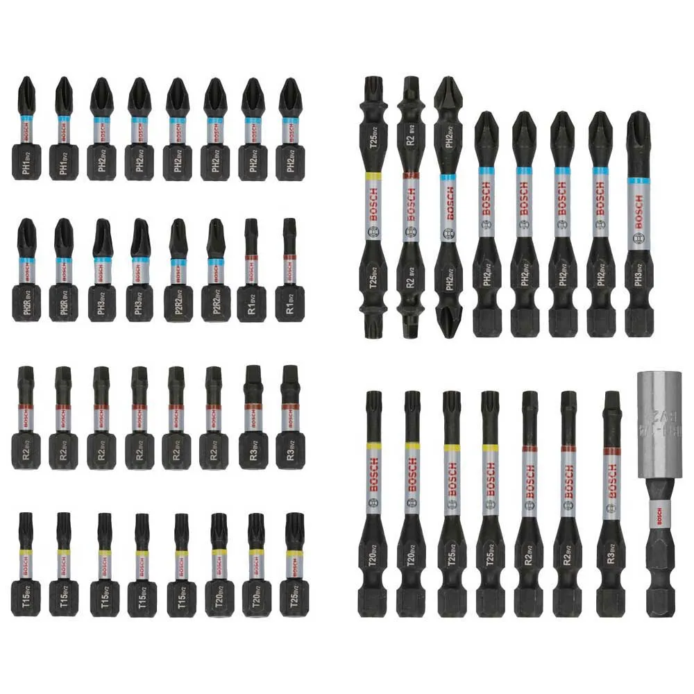 Bosch PRO Screwdriver Bit Set 48 pieces