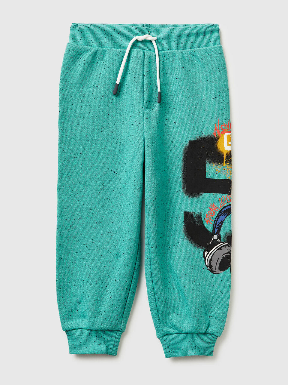 Oversized joggers with print