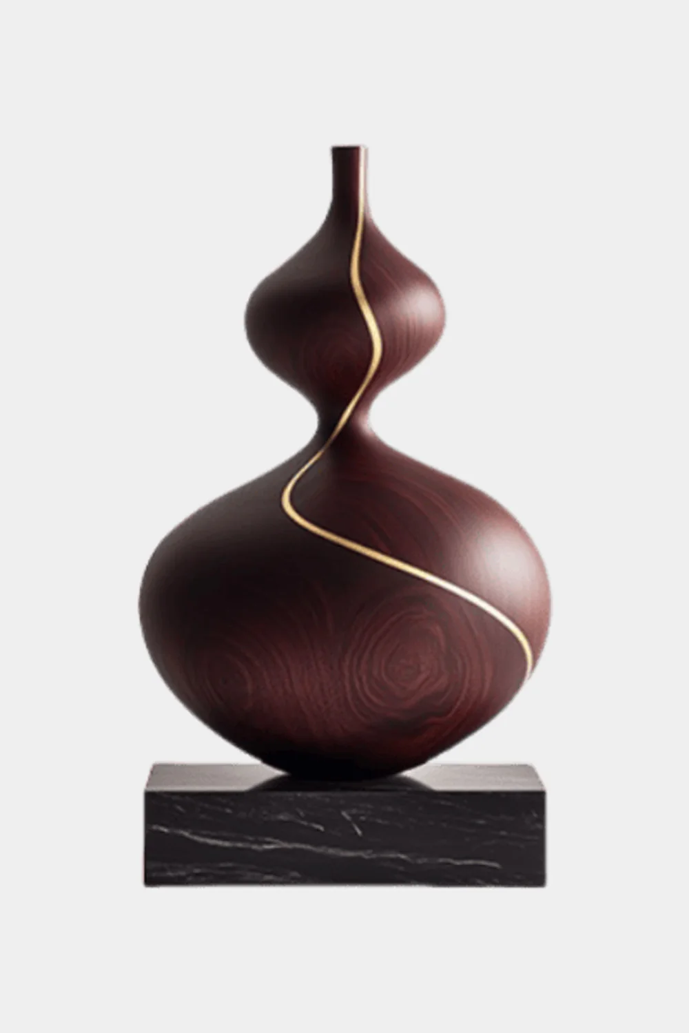 Vase Wood Sculpture #WG038