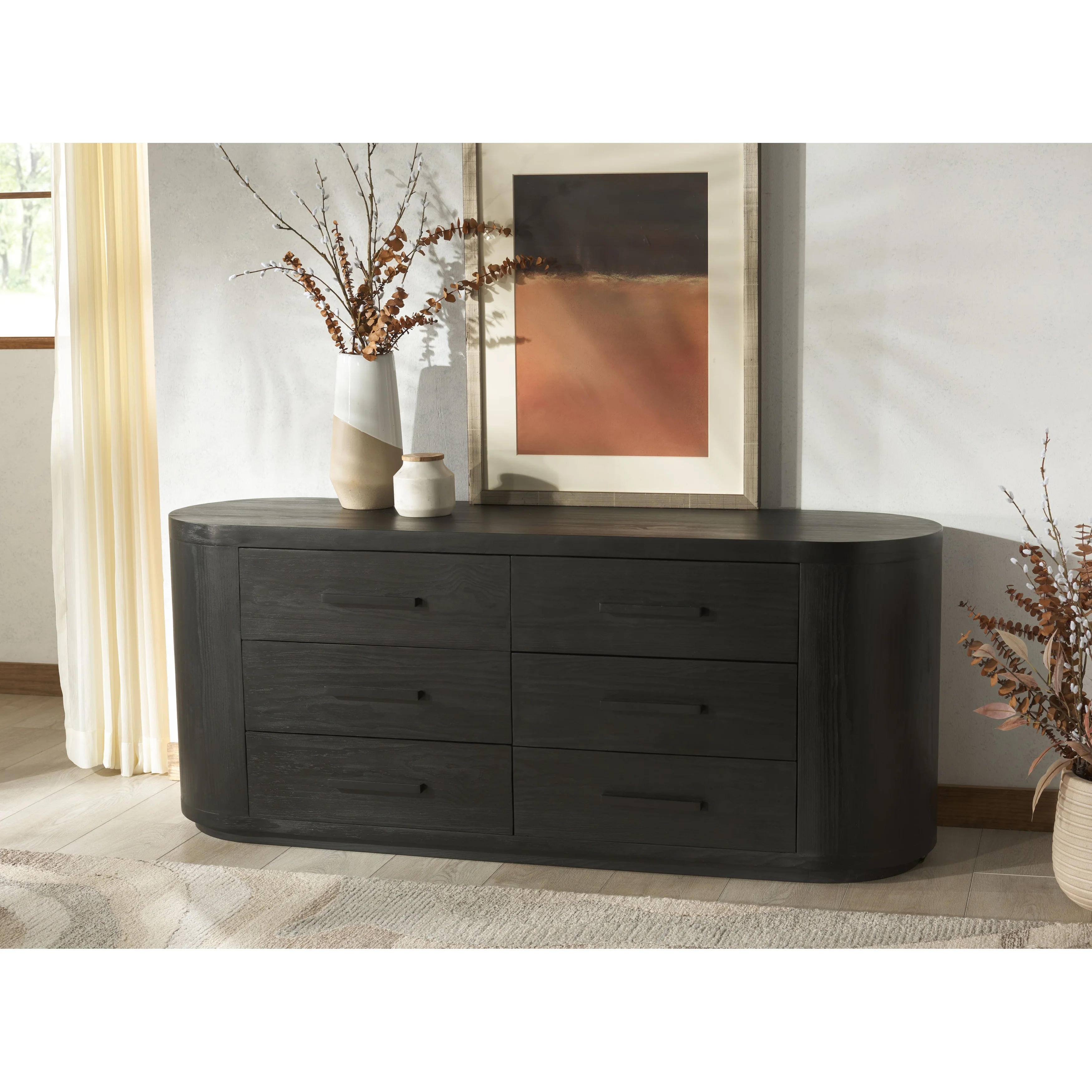 SAFAVIEH Couture Lauryn Wood Oval Dresser