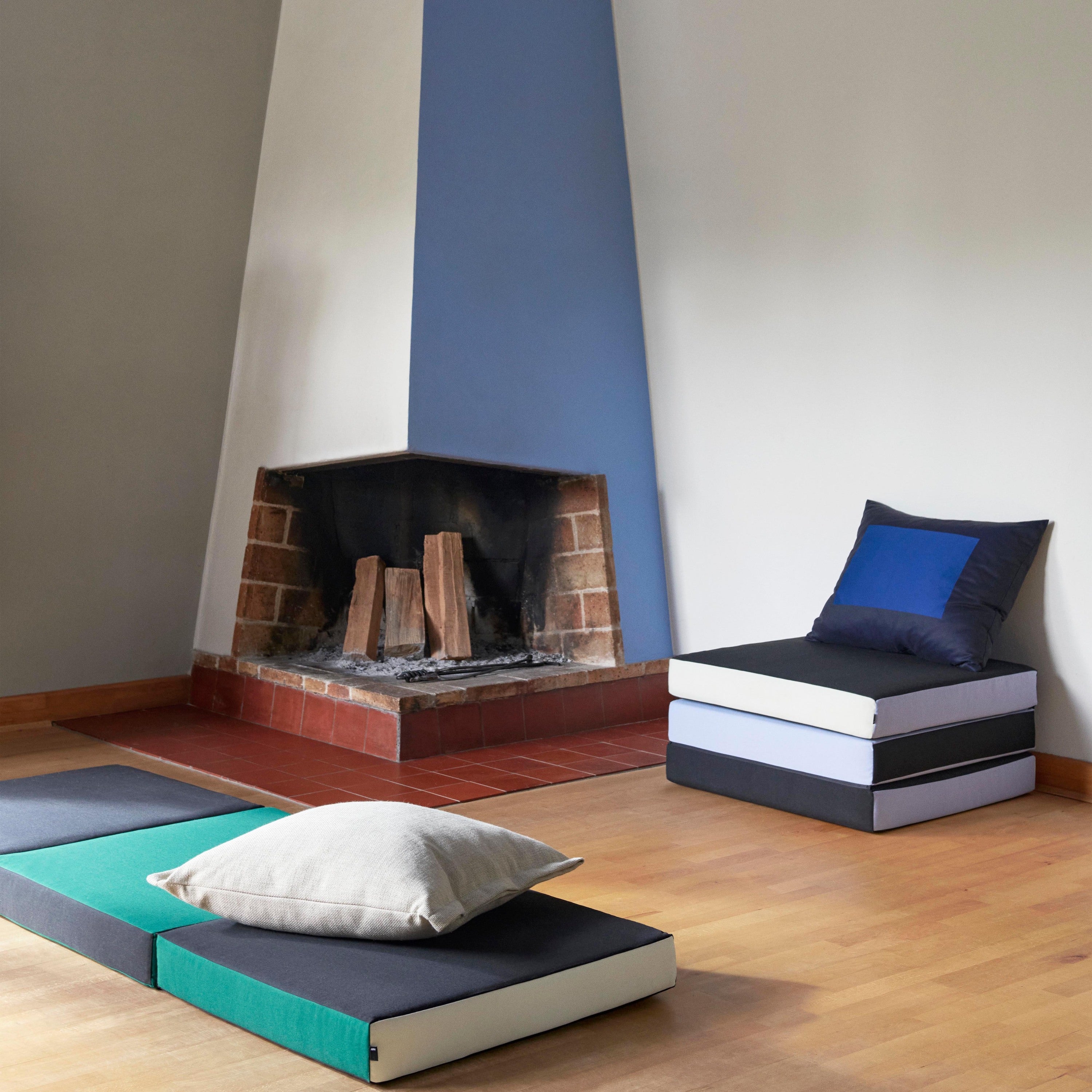 HAY Ram Kussen 48 x 60 cm - Donkerblauw