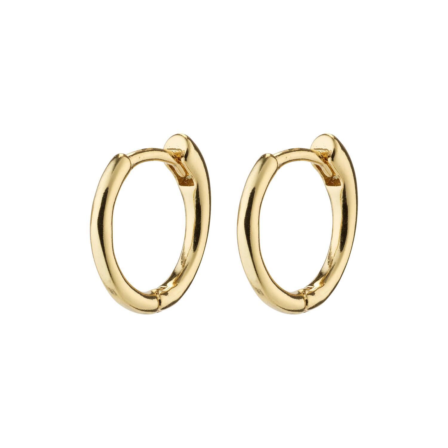 EANNA recycled sm&aring; hoops, guldbelagt