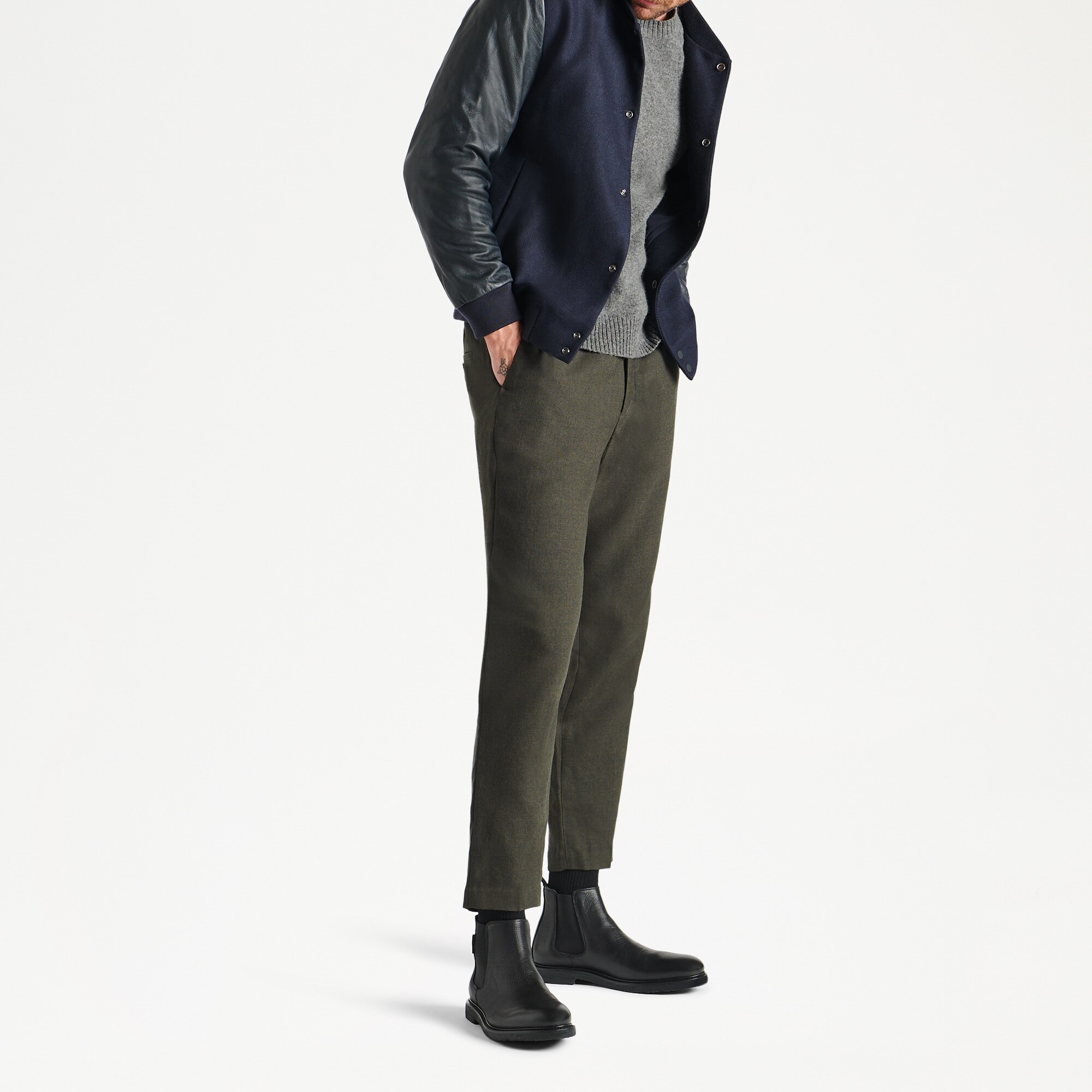 Dublin<br>Crepe Sole Chelsea Boot