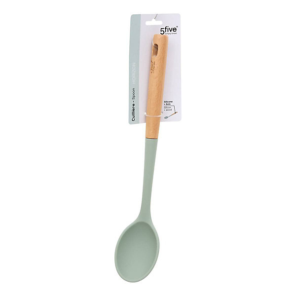 Cuillière Horizon L6,4cm vert en silicone - Vert- 5five