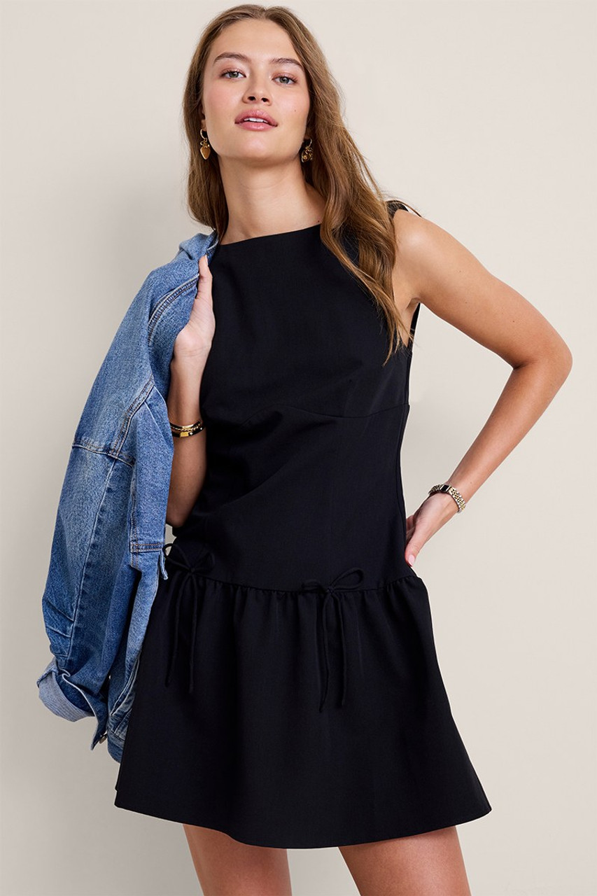 Christie Drop Waist Mini Dress