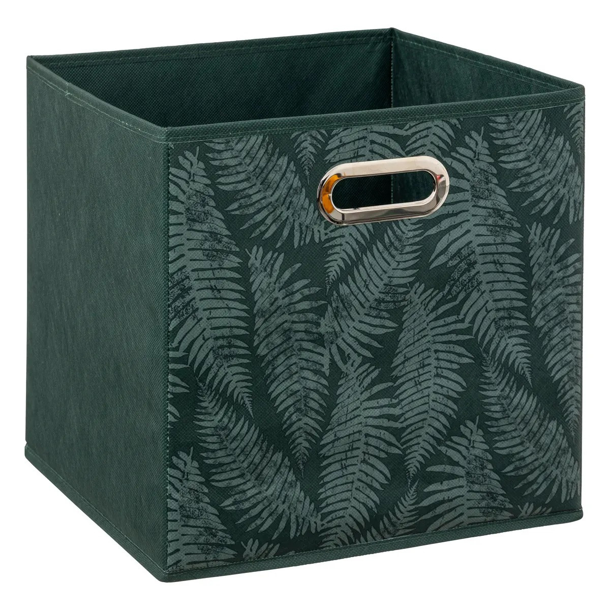 Organizer Kosz Tekstylny Zielony 31x31 cm Naturalis