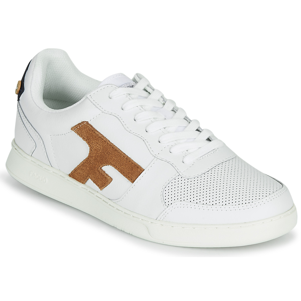 Faguo - HAZEL LEATHER - White / Brown