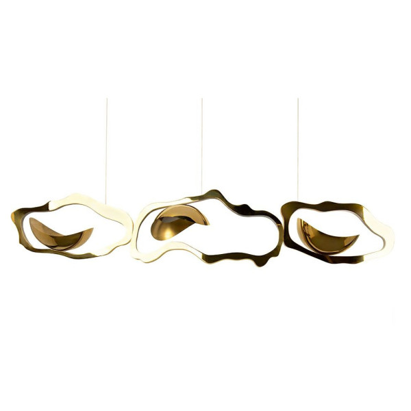 MOOSEE lampa wisząca CHAIN 210 złota