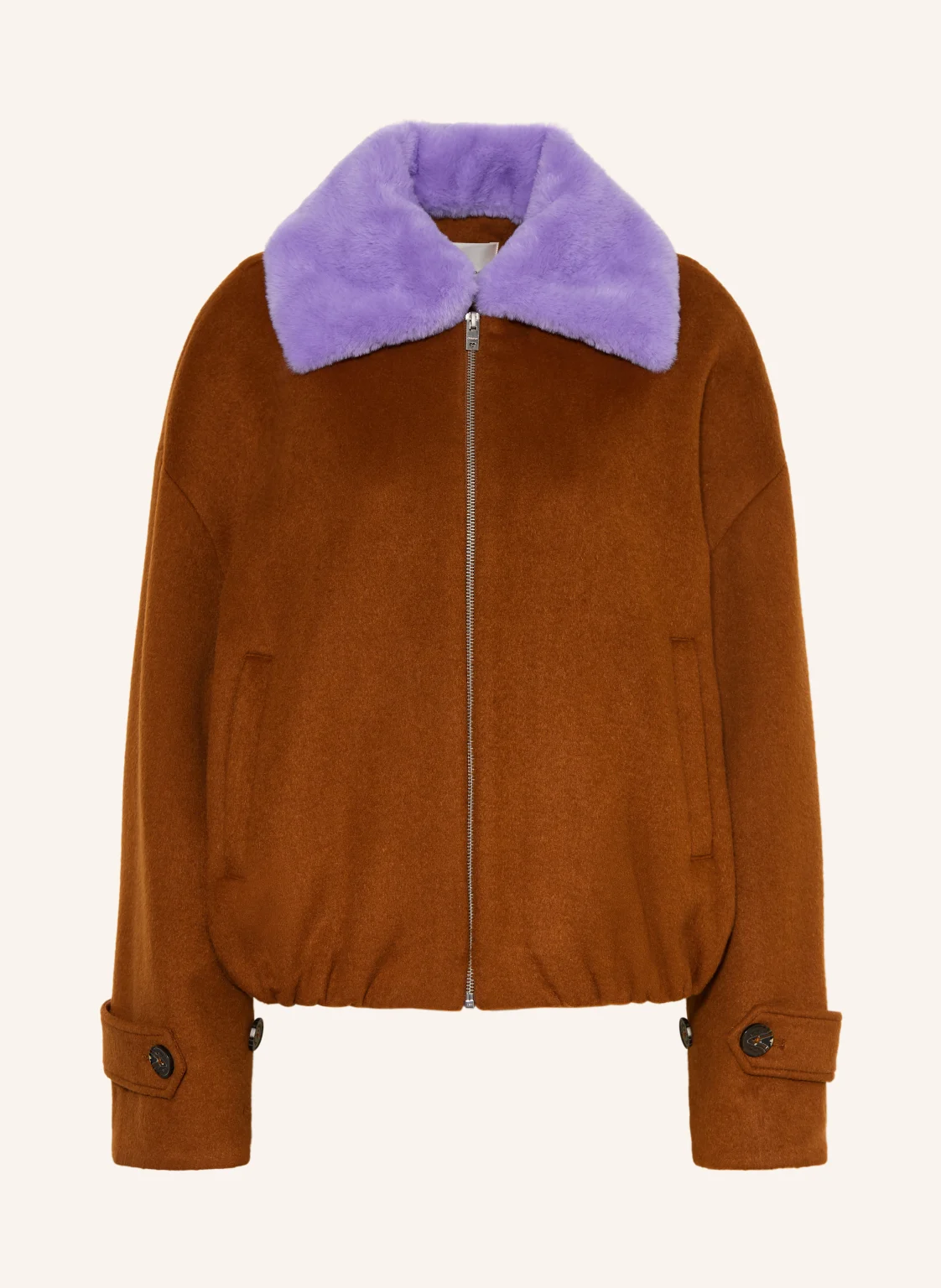FABIENNE CHAPOT Blouson JEAL mit abnehmbarem Kunstfell