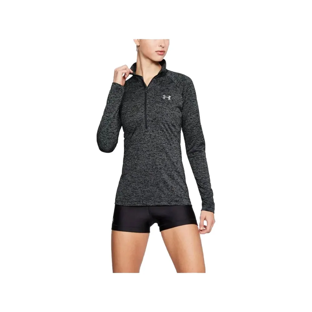 Under Armour Tech™ Twist half zip long sleeve T-shirt