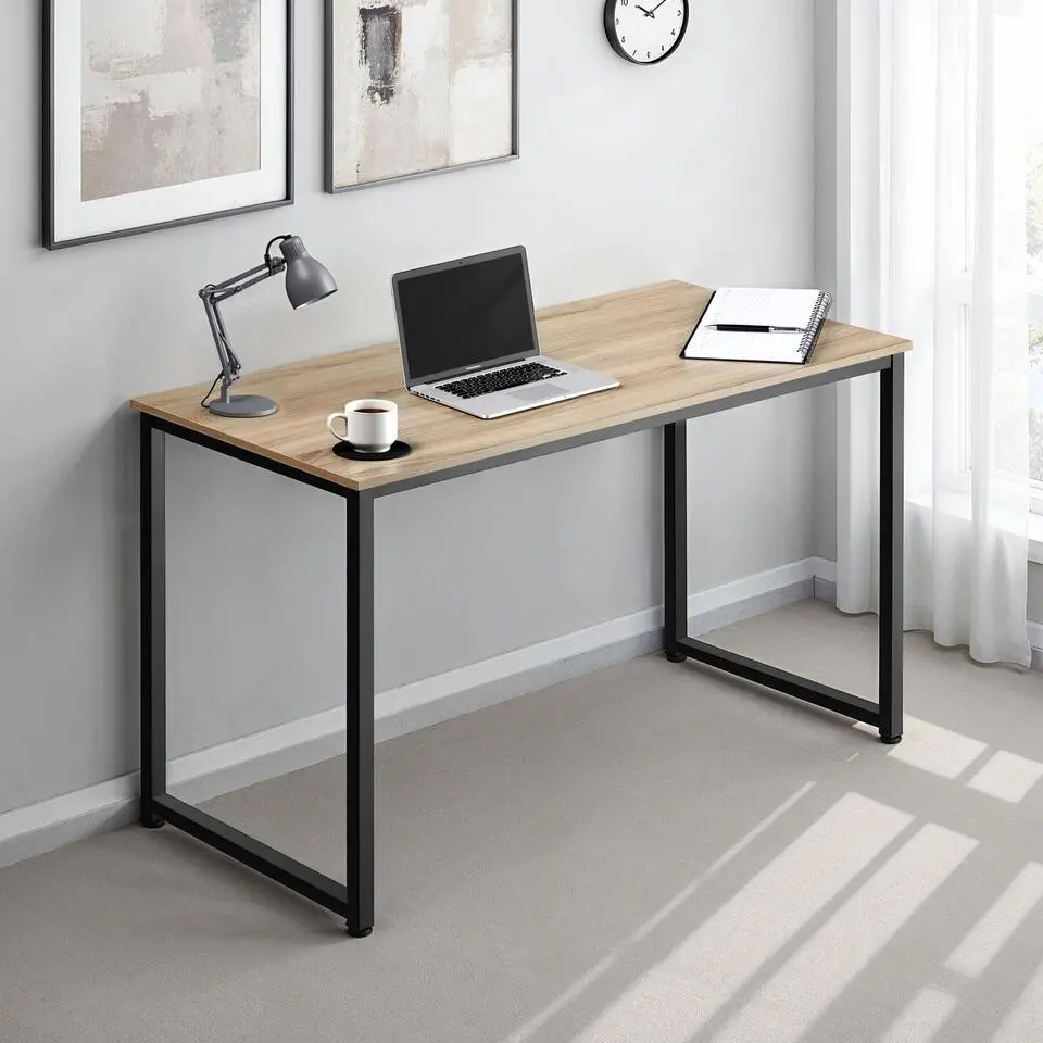 tectake Bureau Flint, Industrieel Licht Hout, Eiken Sonoma